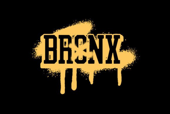 Download Bronx NY Bold Urban Font Design - Font design Collection